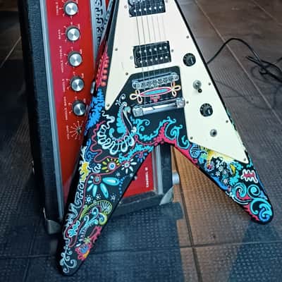 Epiphone '67 Flying V 1989 - 1998 - Ebony image 1
