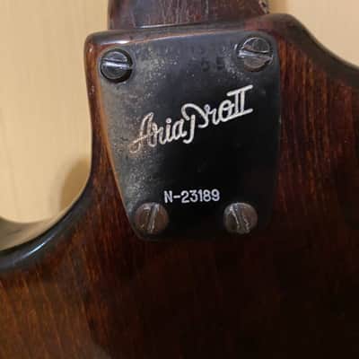 Aria Pro ll PRB-60 The Warrior Electric Guitar Vintage Rare image 8