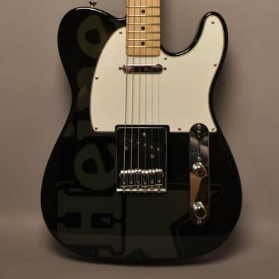 2010 Fender LTD Standard Telecaster Heineken Promo Black MIM w/Bag image 2