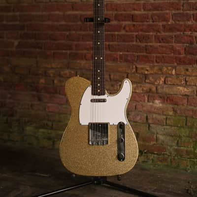 Fender Custom Shop '63 Telecaster Closet Classic, Chambered Body - Aged Gold Sparkle image 16