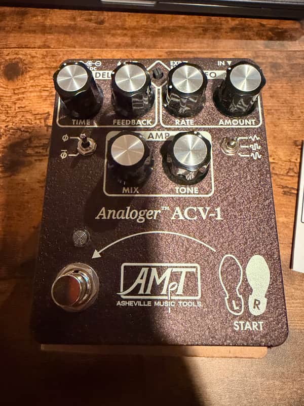 Asheville Music Tools ACV-1 Time Warping Chorus / Vibrato 2022 - Present - Desert Mauve Texture image 1