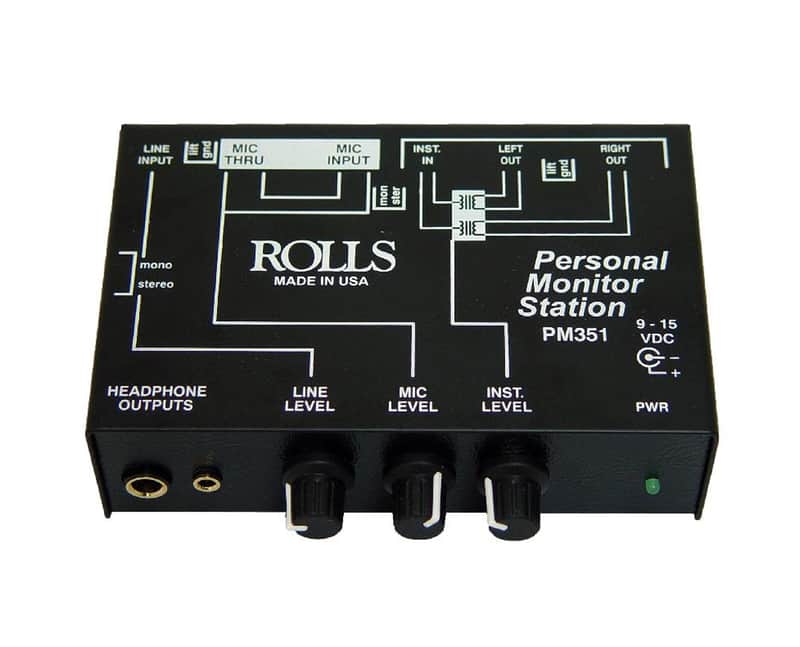 Rolls PM351 Personal Monitor Station image 1