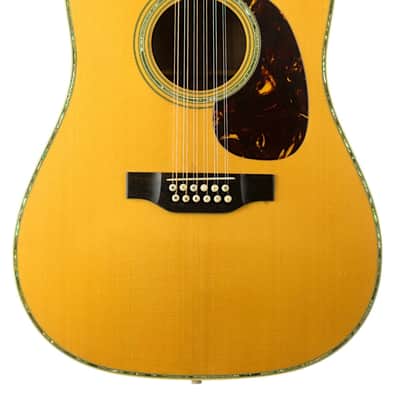 1971 Martin D-12-45 12 String Natural #277156 image 3