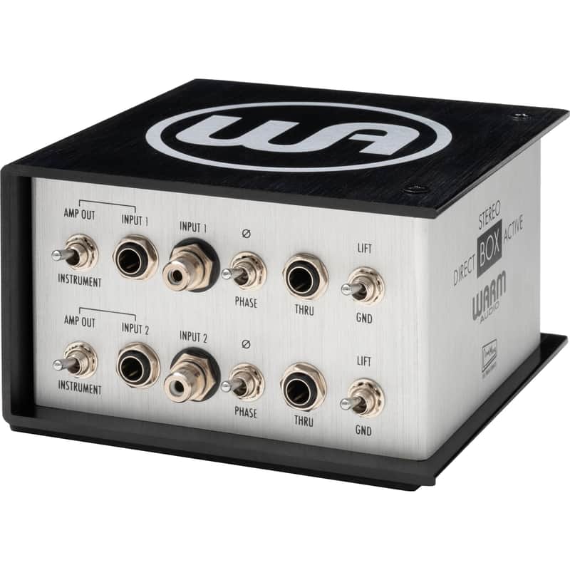 Warm Audio WA-DI-A2 Transformer-Balanced 2-Channel Active Direct Box image 1