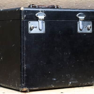 Gagné & Frère 1-Row 2-Bass 10-Treble Button "D" Red & Black Diatonic Accordion w/Case image 10