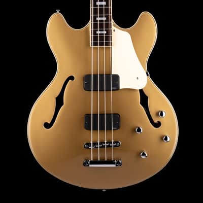 Pre-Owned Schecter Corsair Bass Metallic Gold image 1