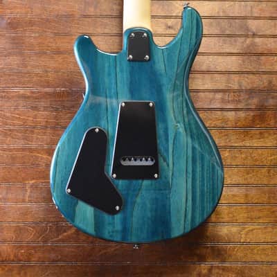 PRS SE Swamp Ash Special Electric Guitar - Iris Blue w/gig bag image 4