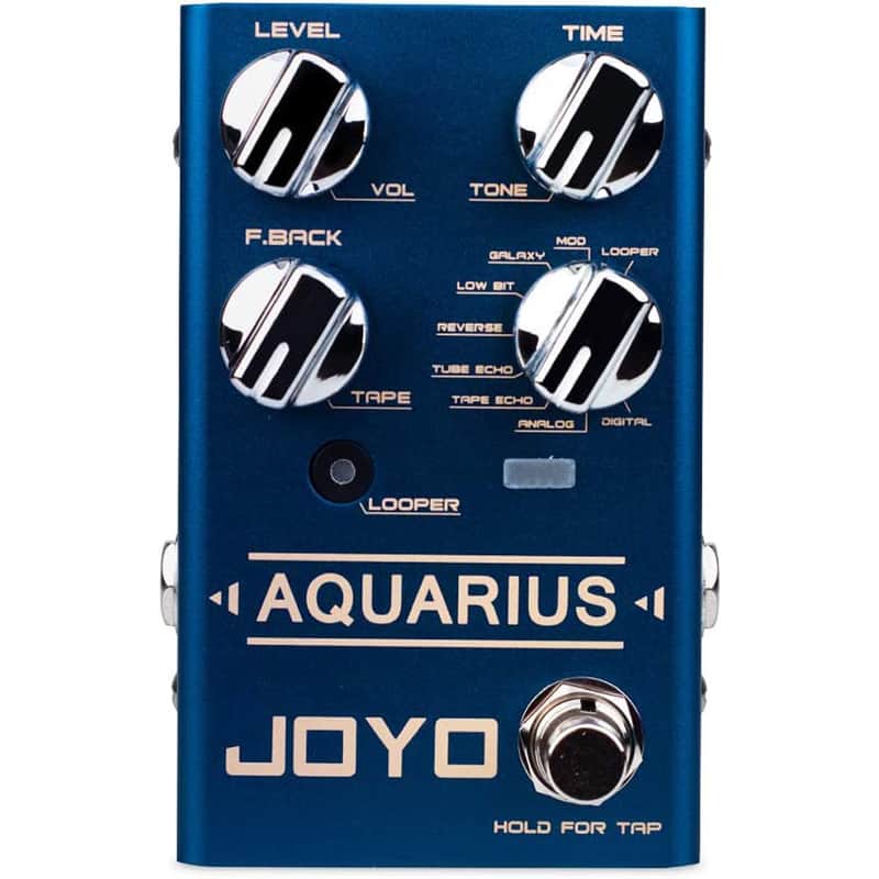 JOYO R-07 Aquarius Multi Delay and Looper Pedal image 1