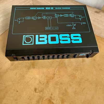 Boss RGE-10 Micro Rack Series Graphic Equalizer 1980s - Japan image 8