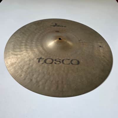 Tosco Super T 20" Medium Ride 2121g Rotocasting Vintage Italian Cymbal image 3