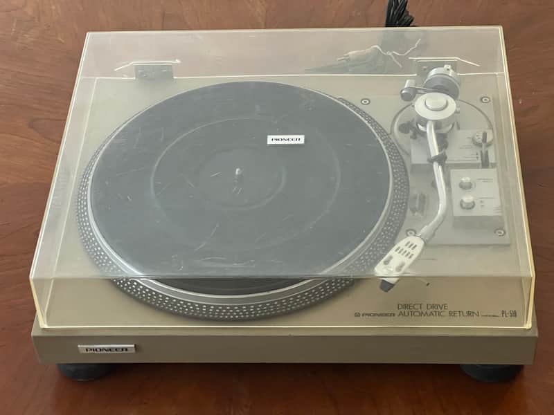 Pioneer PL-518 Mid-70s - Silver image 1