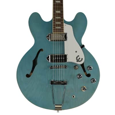 Epiphone Casino Worn Worn Blue Denim image 2