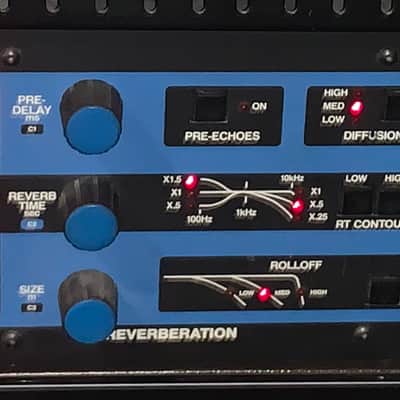 Lexicon Model 200 Digital Reverberator 1980s - Black image 7