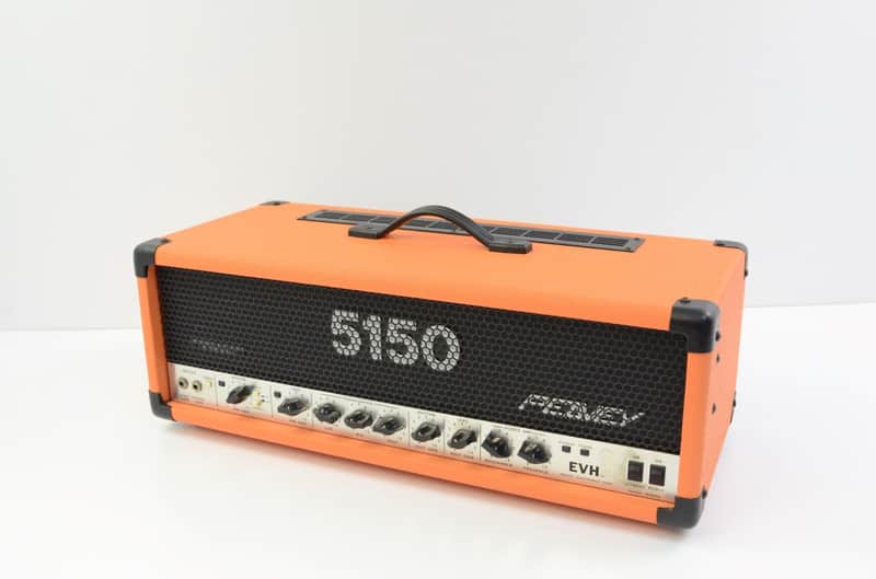 Peavey EVH 5150 120 Watt Block Letter Tube Guitar Head w/ Roadcase