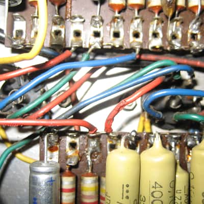Vox AC-30/4 2-Channel 30-Watt 2x12" Guitar Combo 1960 - 1961 - Fawn image 20