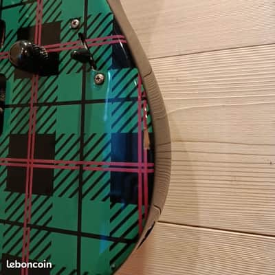 Yamaha RGZ 820 R Blues Saraceno 1993 - Watermelon Plaid Tartan finish image 5