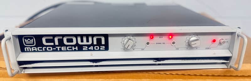 Crown Macro-Tech 2402 2-Channel Power Amplifier image 1