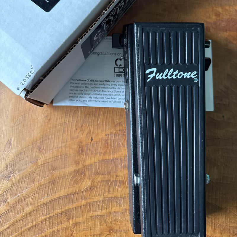 2004 – Present Fulltone Clyde Deluxe Wah Black