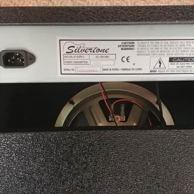 Silvertone AG30R 30 Watt Amplifier - Master Volume Control - Overdrive - Genuine Spring Reverb! image 6