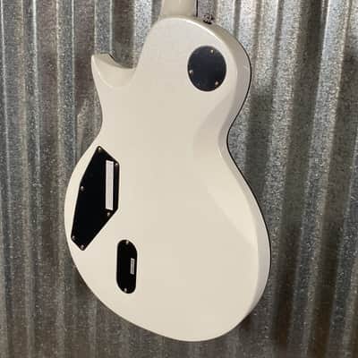 ESP LTD EC-1000 Pearl White Guitar & Case EC1000PW #1090 Used image 11