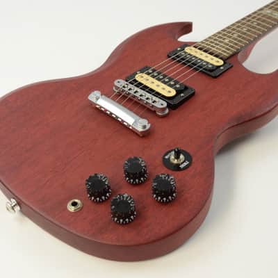 2014 Gibson SGJ Electric Guitar - Satin Cherry w/Gig Bag - 120th Ann. image 7