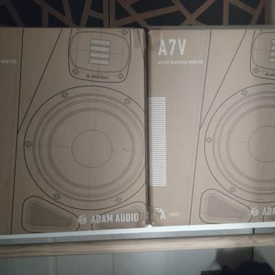 ADAM Audio A7V 7" Active Studio Monitors (Pair) 2022 - Present - Black image 6