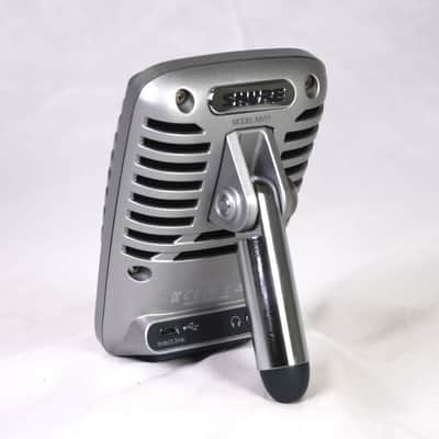 Shure MOTIV MV51 iOS / USB Large Diaphragm Condenser Microphone 2015 - Present - Silver and Black image 2