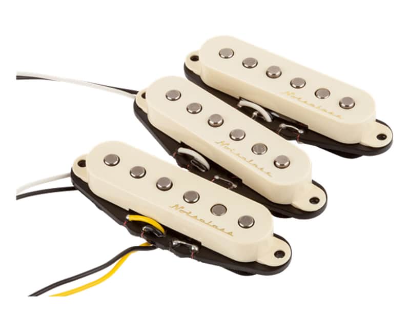 Used Fender Vintage Noiseless Stratocaster Pickups (Set) image 1