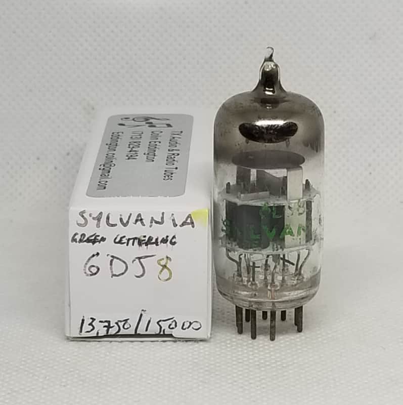 Sylvania 6DJ8 Well Balanced (8.3%) Single NOS ECC88 image 1