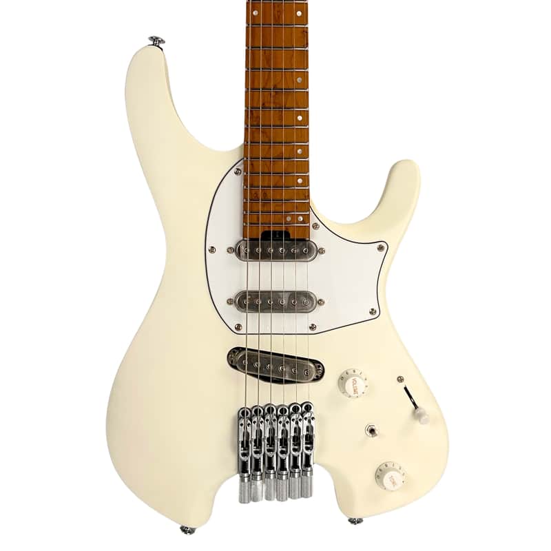 Ibanez Ichika Nito ICHI10 Electric Guitar Vintage White Matte image 1