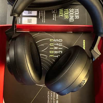 Shure AONIC 50 Wireless Noise Cancelling Headphones 2022 - Present - Black image 2