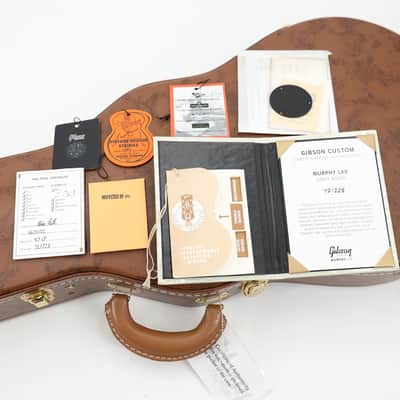 Gibson Custom Shop Murphy Lab '57 Les Paul Custom 3-Pickup Reissue Light Aged w/Case (Used) image 15
