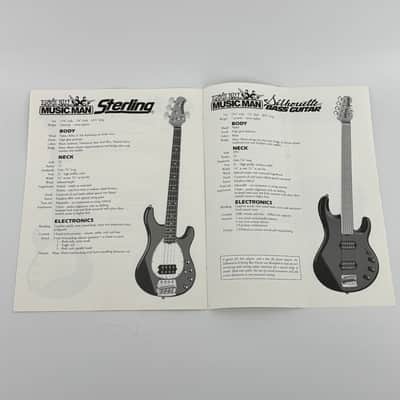 1996 Ernie Ball MUSIC MAN Specifications Catalog [1ST Year AXIS Case Candy] image 7