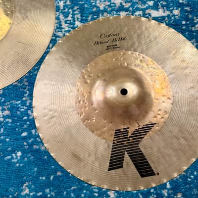 Don’t pay £529!! 13" Zildjian K CUSTOM HYBRID Hihats 875g 1126g image 5