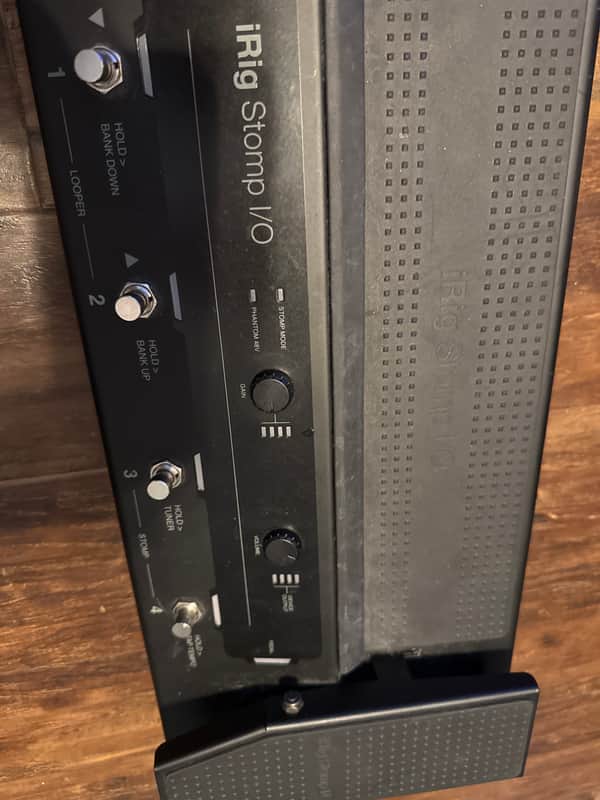 IK Multimedia iRig Stomp I/O 2010s - Black image 1