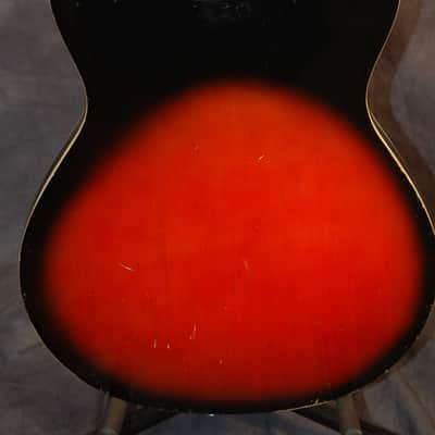 Vintage RARE Teisco Del Rey Hollow Body Ry Cooder Pickups 1960's Redburst image 8