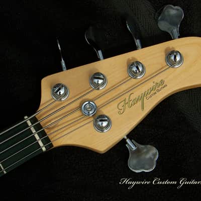 5 String Jazz Bass X-Light 7.5lb. Wide 1.75"(45 mm)Nut Natural Butterscotch Body + Strap Locks+ Includes full Setup! image 5