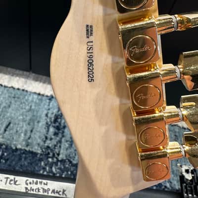 Fender Telecaster American Professional – Black Refinish – Gold Hardware – Hardshell Case image 12
