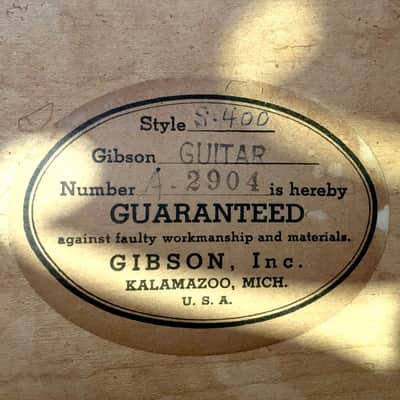Gibson Super 400 Sunburst 1949 image 23