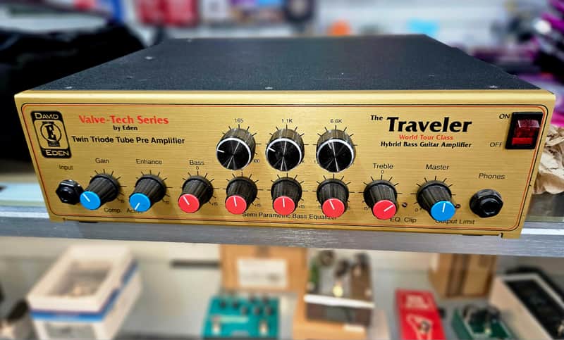 David Eden Traveler Valve-Tech Twin Triode Tube Pre Amplifier WT-30-C (1995) w/ Bag – Excellent image 1