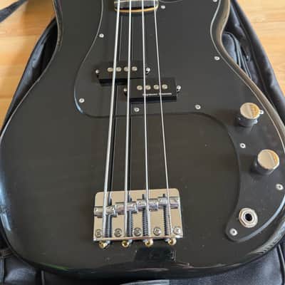 Fender Precision Bass Limited-Edition Ebony Fingerboard Black 2021 - Glossy Black image 3