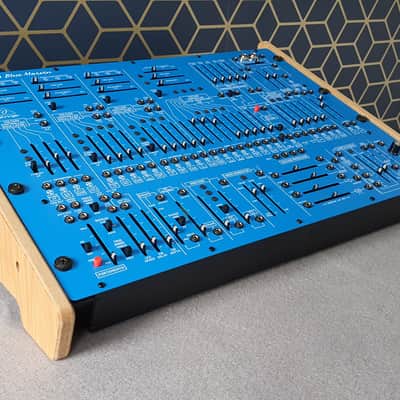 Behringer 2600 Blue Marvin Gray Meanie - Oak Veneer Dual Angle Stand from Synths And Wood image 8
