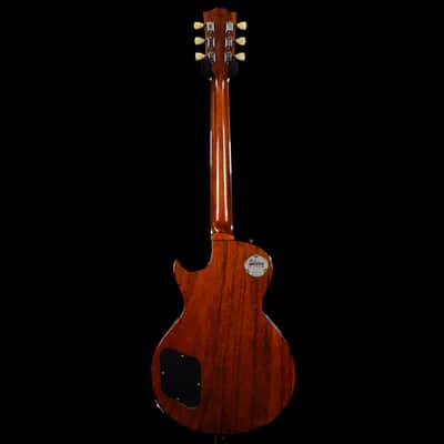 Gibson Custom 1958 Les Paul Standard Reissue Carmelita Carve VOS Electric Guitar - Faded Tobacco image 4