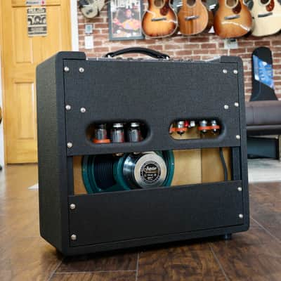 Immagine Milkman Sound TV-40 - Black Tolex w/ Wheat grill-cloth & 3-knob Spring Reverb, Alnico Speaker - NEW. (Authorized Dealer) - 4