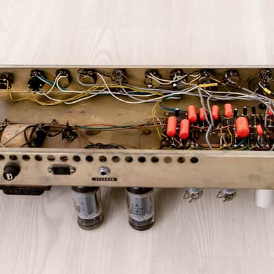 1960s Guyatone GA-930 Vintage Tube Amp Head w/ 6L6, Tokyo Sound Co, Japan image 15