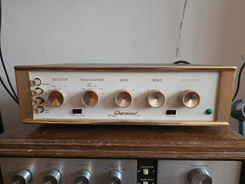 Sherwood S-1000II Mono Tube Integrated Amplifier 1950s 1960s image 1