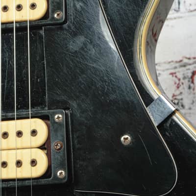 Antares - MIK Single Cut LP Style Electric Guitar - Black - x0001 - USED image 6