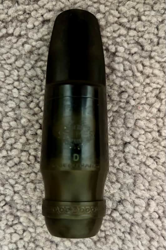 Vintage Selmer Alto “D” Mouthpiece Alto “D” - Black image 1