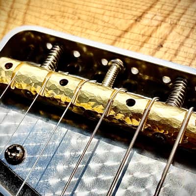 Glendale Double Cut Stainless Steel Telecaster Bridge Plate