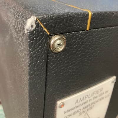 Blockhead Brad Whitford's Aerosmith, WF63 White Panel JTM45 Head  Authenticated (#17) 2003 Black image 18
